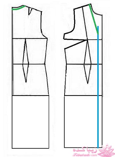 آموزش دوخت مانتو